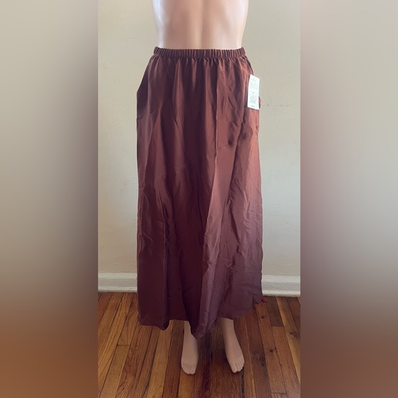 a new day Asymmetrical Brown Skirt - Picture 5 of 12